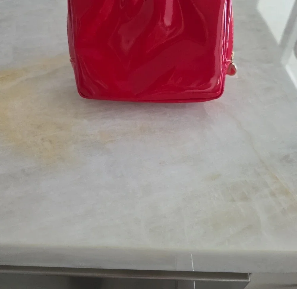 Red Patent Cosmetic Pouch - Women Bags YSL Beauty 